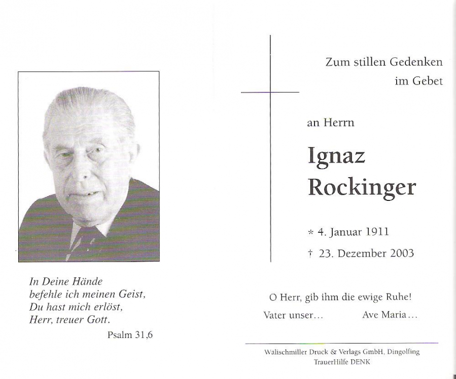 Ignaz Rockinger