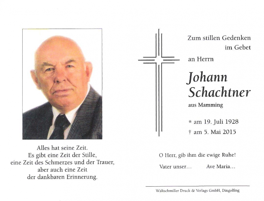Johann Schachtner