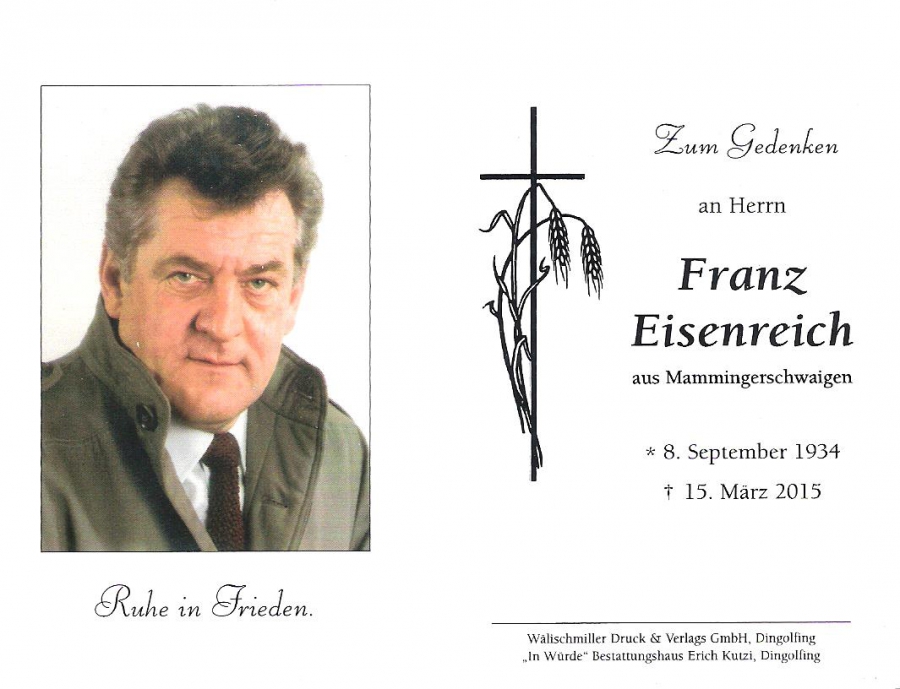 Franz Eisenreich