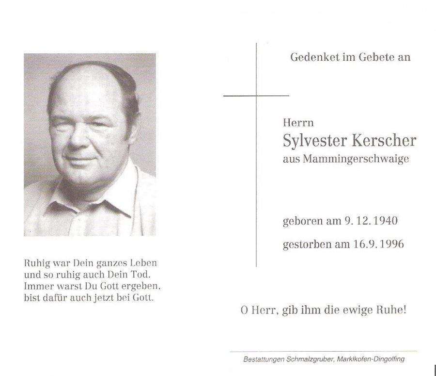 Sylvester Kerscher