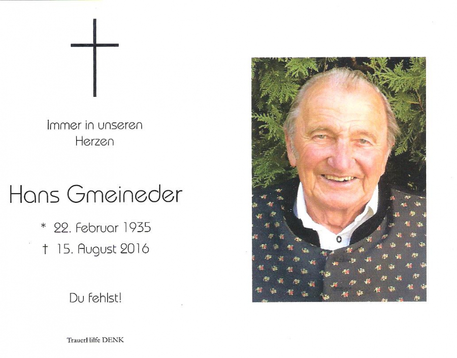 Hans Gmeineder