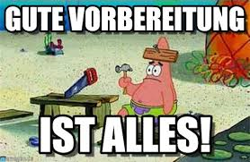 Vorbereitung