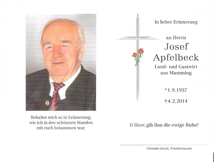 Josef Apfelbeck