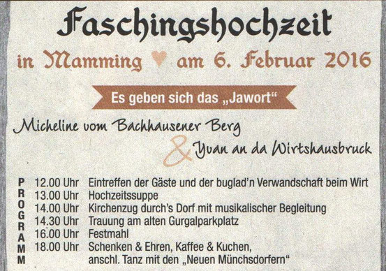 Faschingshochzeit 2016_1